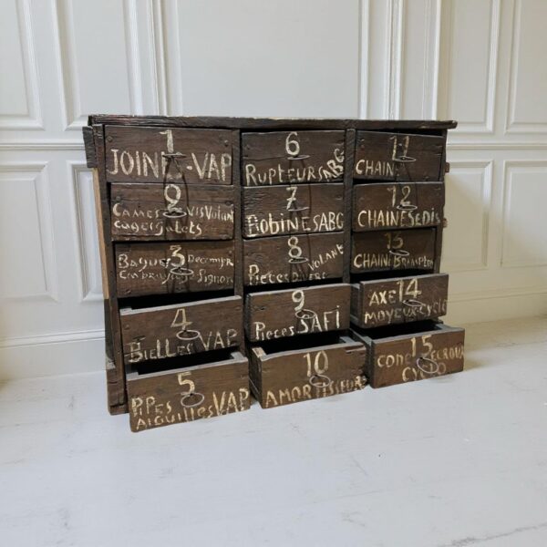 French Workshop Drawers - Image 3