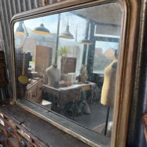 French Overmantel Mirror