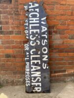 Watson’s Matchless Cleanser Enamel Sign (c. 1920s)