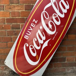 Enamel Coca Cola Sign