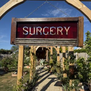 Surgery Glass Sign