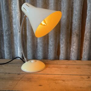 Vintage Gooseneck Desk Lamp (1950s–60s)