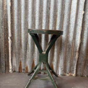 Vintage Evertaut Industrial Stool – 1940s–50s
