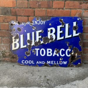 Blue Bell Tobacco Enamel Sign