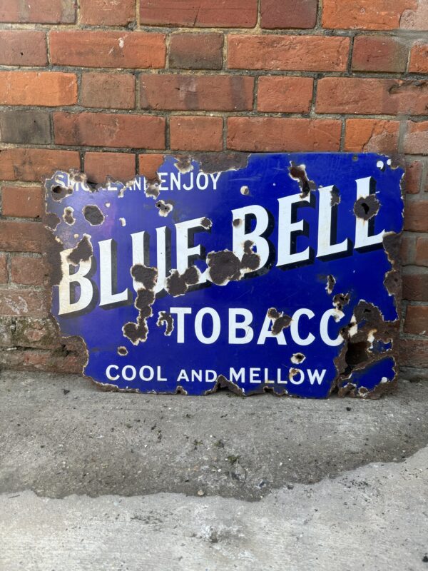 Blue Bell Tobacco Enamel Sign