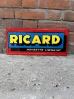 Ricard Anisette Liqueur Vintage Sign – c. 1970s