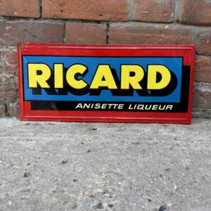 Ricard Anisette Liqueur Vintage Sign – c. 1970s