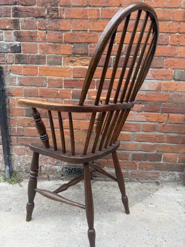 19th-Century Stick-Back Windsor Chair - Image 4