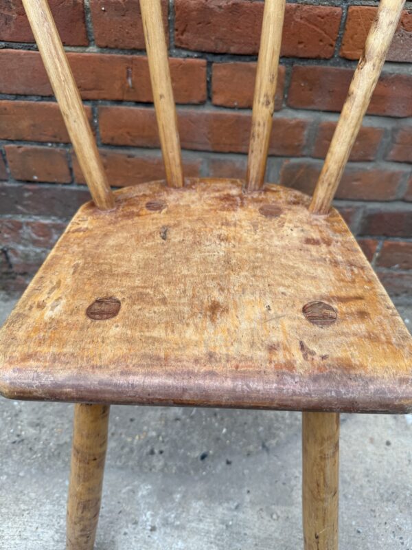 Vintage Norwegian Stick-Back Chair - Image 2