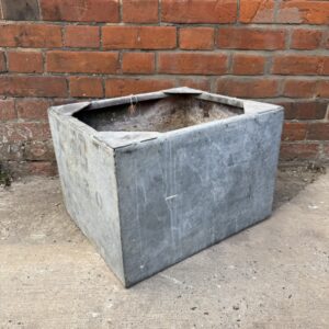 Vintage Galvanised Planter / Tank