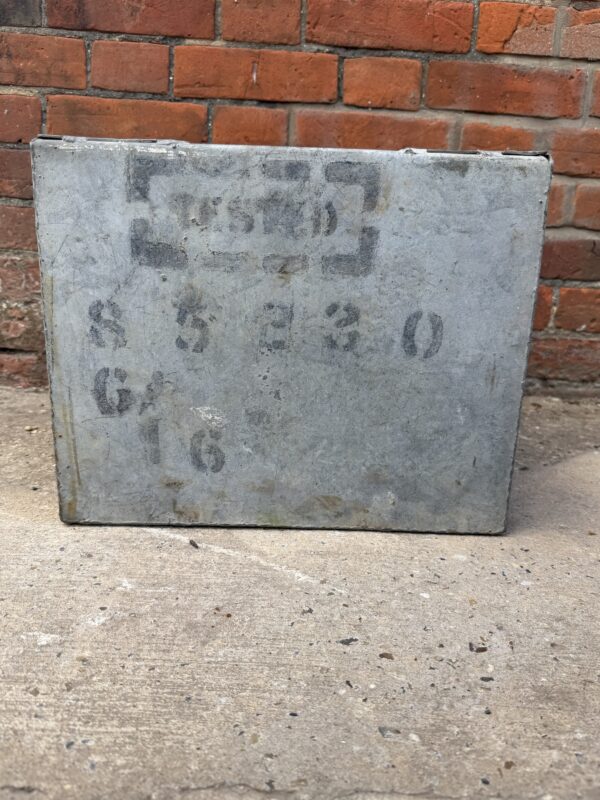 Vintage Galvanised Planter / Tank - Image 3