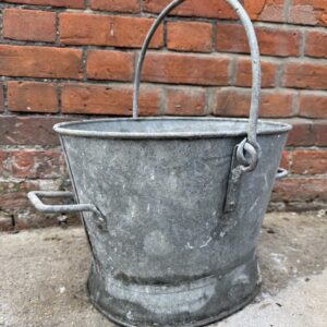 Vintage Galvanised Metal Bucket