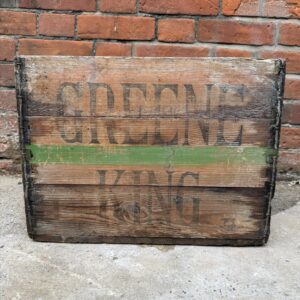 Green King Bottle Crate