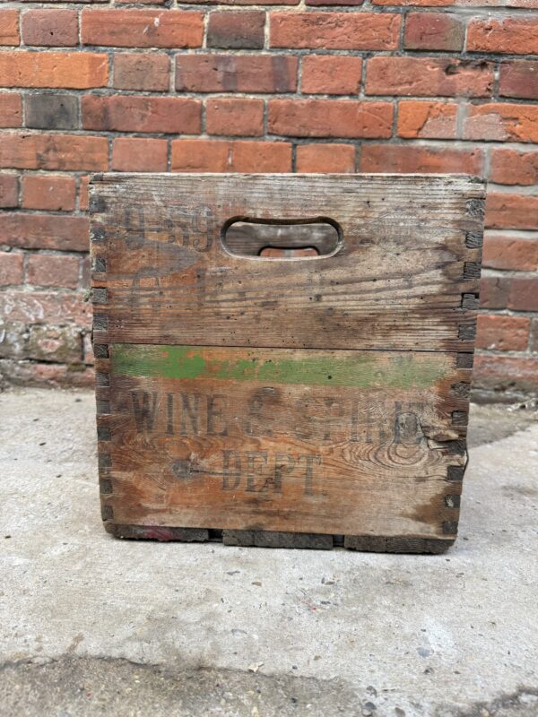 Green King Bottle Crate - Image 3