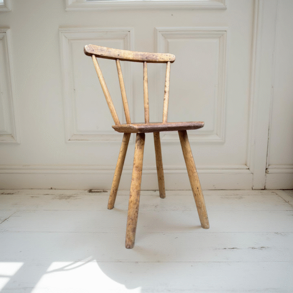 Vintage Norwegian Stick-Back Chair - Image 2