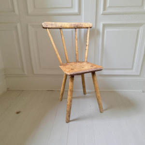 Vintage Norwegian Stick-Back Chair