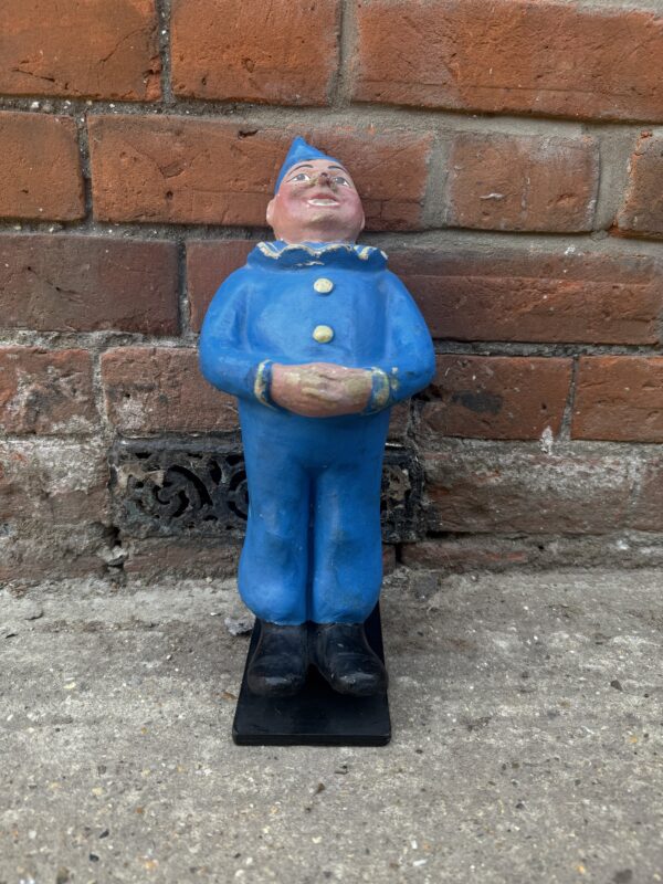 American Hand-Painted Paper Mâché Decorative Figure - Image 2