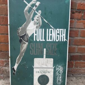 Vintage Churchman’s Olympic Cigarette Advertising Board (Card)