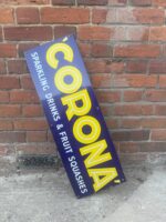 Original 1970s ‘CORONA’ Enamel Advertising Sign