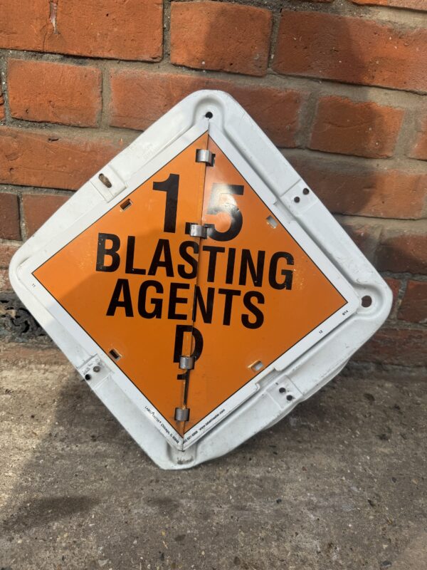DOT Hazmat Flip Placards for Explosives and Dangerous Goods - Image 6
