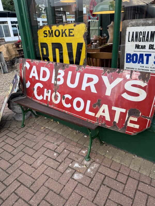 Cadburys Chocolate Enamel Sign - Image 2