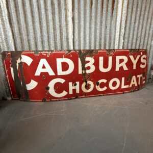 Cadburys Chocolate Enamel Sign