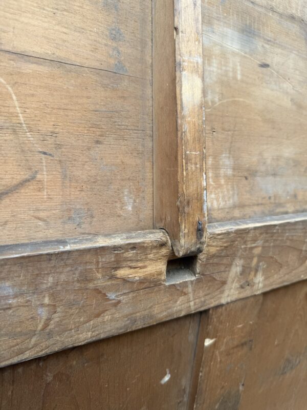 19th c. Welsh pine mule chest from Anglesey - Image 4